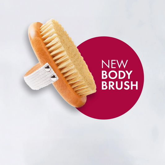 BODY BRUSH - Brosse corps exfoliante, drainante et tonifiante