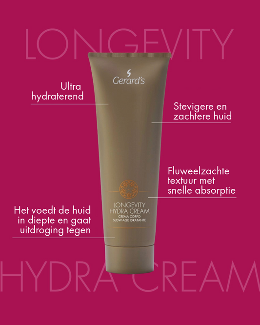 LONGEVITY HYDRA CREAM - HYDRATERENDE SLOW-AGE BODYCRÈME